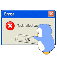 Glitch Ok Sticker by Pudgy Penguins