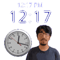 12Pm Sticker