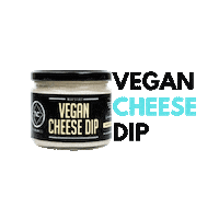 Cheese Dip Vegan Sticker by vegancoindia