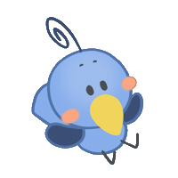 Happy Bird Sticker