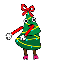 Merry Christmas Dancing Sticker by ircha_gram
