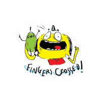 luahgar fingerscrossed pizzadelivery pizzadeliveryshow Sticker