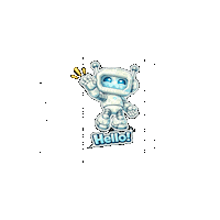 Good Morning Hello Sticker by Digi 995