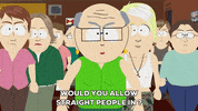 crowd group GIF by South Park 