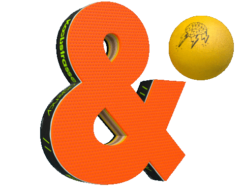 Ping Pong 3D Sticker by Kochstrasse™