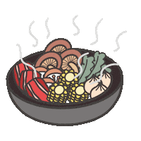 晚餐 吃飯 Sticker