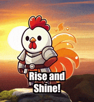 Rise And Shine Sunrise GIF by Zorooster