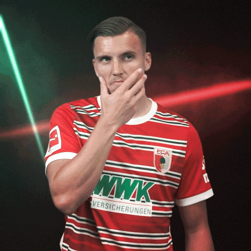 Football Think GIF by FC Augsburg 1907