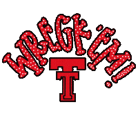 Texas Tech Power Sticker by LexieAF