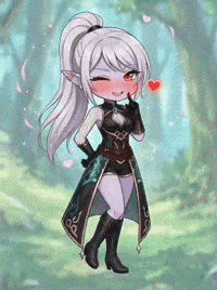 Dark Elf Kiss GIF