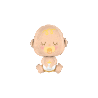 Party Baby Sticker by Grabo Srl