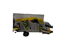 Berlin Graffiti Sticker