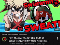 Sweat Katsuki GIF