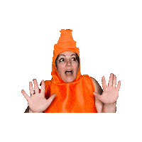 Orange Wow Sticker by Identify Marketing