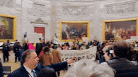 Police Tell Ceasefire Protesters in Capitol Rotunda to Leave