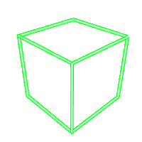 3D Blender Sticker