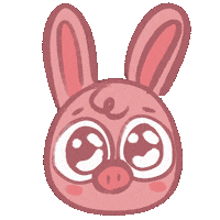 Pink Love Sticker by Loune__e