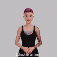 Avatar Gebärdensprache GIF by Sign Time - SiMAX