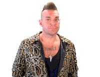 Happy Robbie Williams Sticker by The Swan Collective