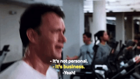 tom hanks it's business GIF