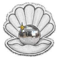 Beach Disco Ball Sticker by lenay