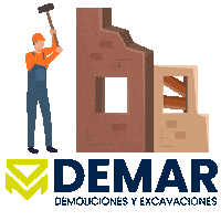 Obra Alquiler Sticker by Demar Demoliciones