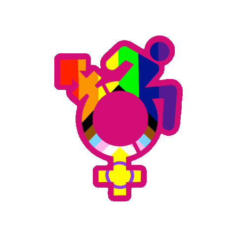 rebirthgarments giphygifmaker gay pride queer Sticker