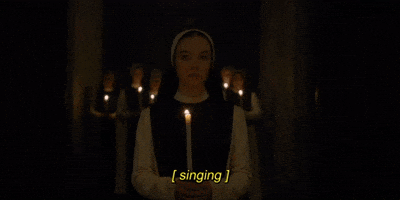 Cecilia Walks With a Candle