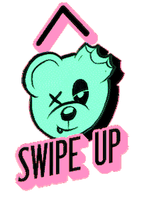 Swipe Up Sticker by Scummy Bears