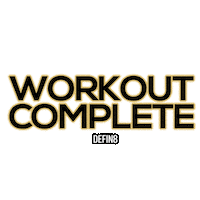 Workout Training Sticker by Defin8 Fitness