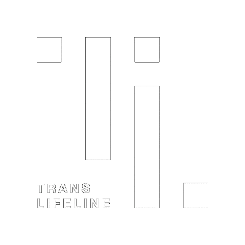 translifelineorg giphygifmaker trans transgender hotline Sticker