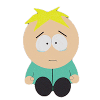 Sad Butters Stotch Sticker by South Park