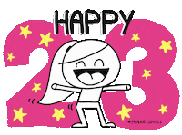 Happy New Year Sticker