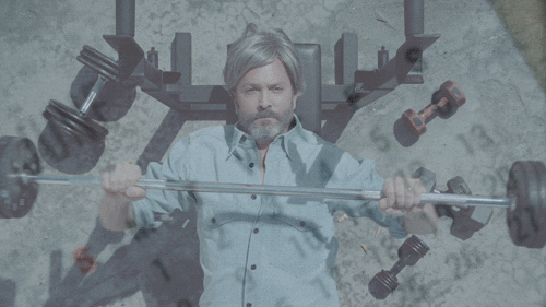 working out comedy central GIF by Drunk History