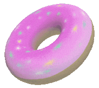 3D Donut Sticker