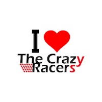 thecrazyracers crazy racers the crazy racers thecrazyracers Sticker