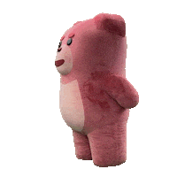 Pink Bear Sticker