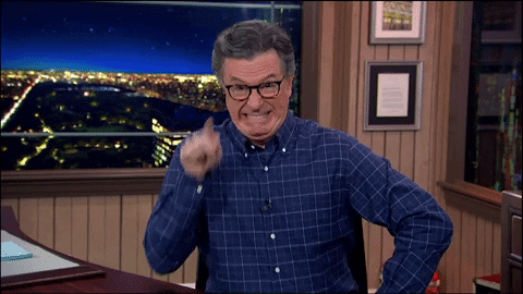 Stephen Colbert GIF by The Late Show With Stephen Colbert