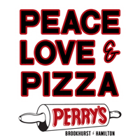 I Love Pizza Sticker by Perry's Pizza (Brookhurst & Hamilton)