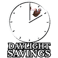 Time Change Sticker