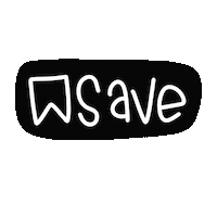 Tag Save Sticker
