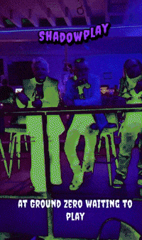 Shadowplayband groundzero at ground zero waiting to play GIF