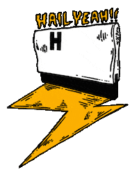 Hirotton hail hirotton ヘイル ヘイルプリンツ Sticker