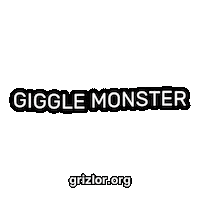 Laugh Monster Sticker by grizlor