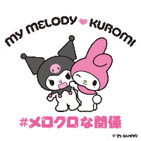 sanrio_kuromi my melody kuromi クロミ マイメロディ Sticker