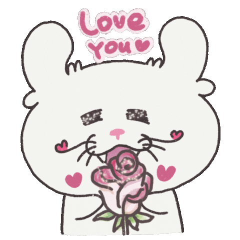 Rose 愛你 Sticker