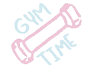 Gym Time Sticker