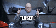 Dr Evil Laser GIF