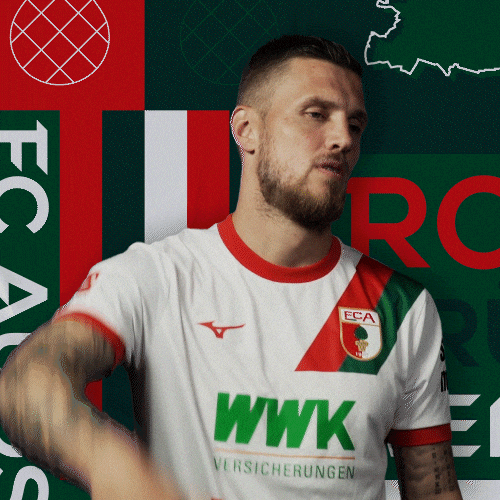 Jeffrey Gouweleeuw Football GIF by FC Augsburg 1907