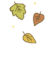 Fall Hojas Sticker